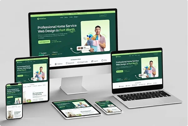 Fort Worth Home Services Website Design
