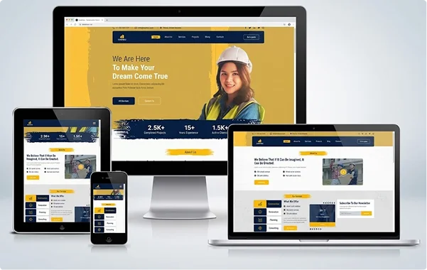 general contractor website design in Fort Worth Tx