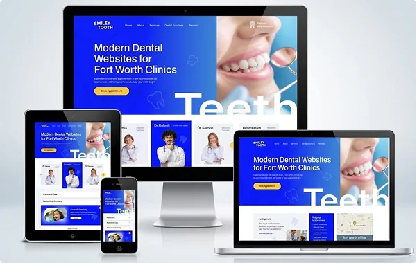 Tooth Treatment Website Design