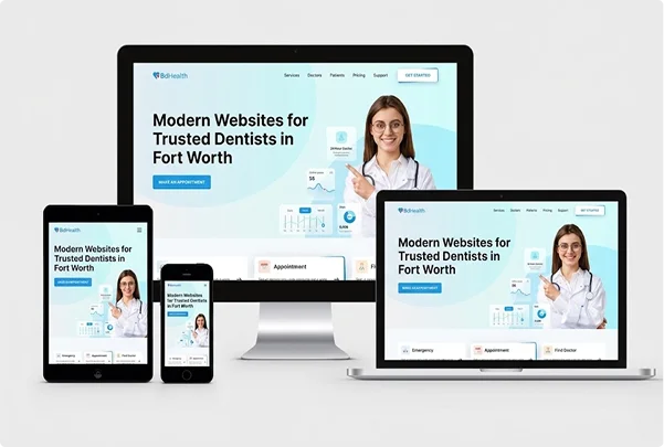 dental web design in Fort worth tx