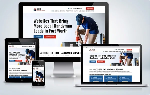 Handyman Services Website Design