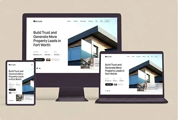 Professional Fort Worth realtor website