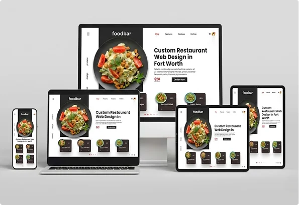 Wordpress Fort Worth restaurant website design