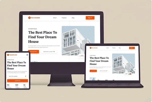 web design real estate