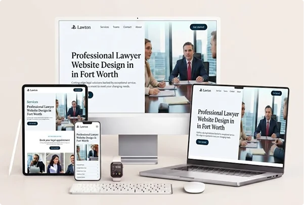 Conversion-focused legal website fort worth